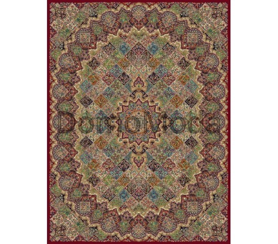 Іранський  килим Kerman Baharestan D.Red - Висока якість за найкращою ціною в Україні